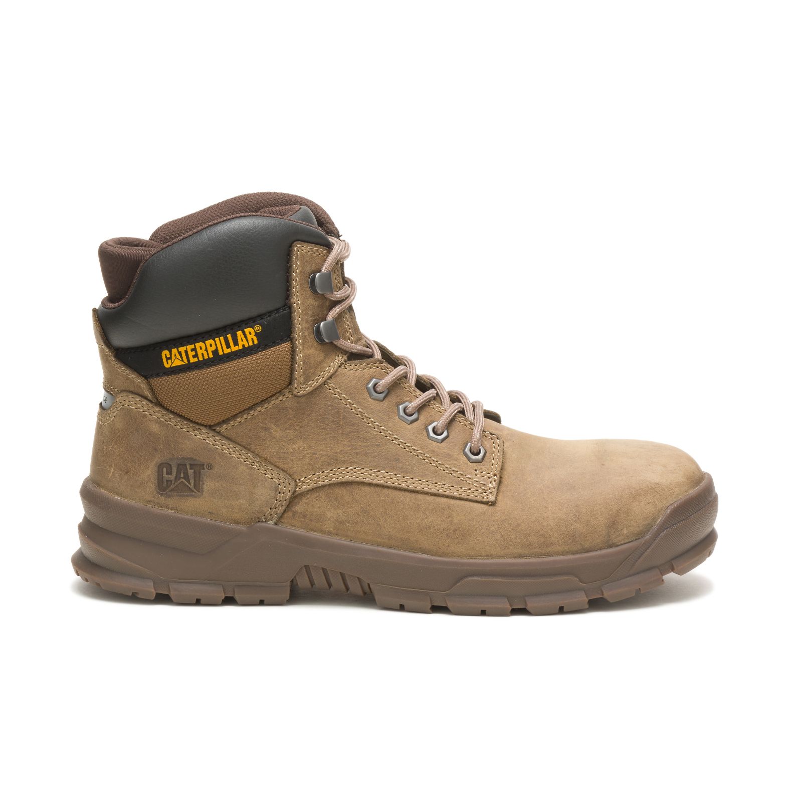 Caterpillar Mobilize Alloy Toe Philippines - Mens Work Boots - Khaki 68753PWRH